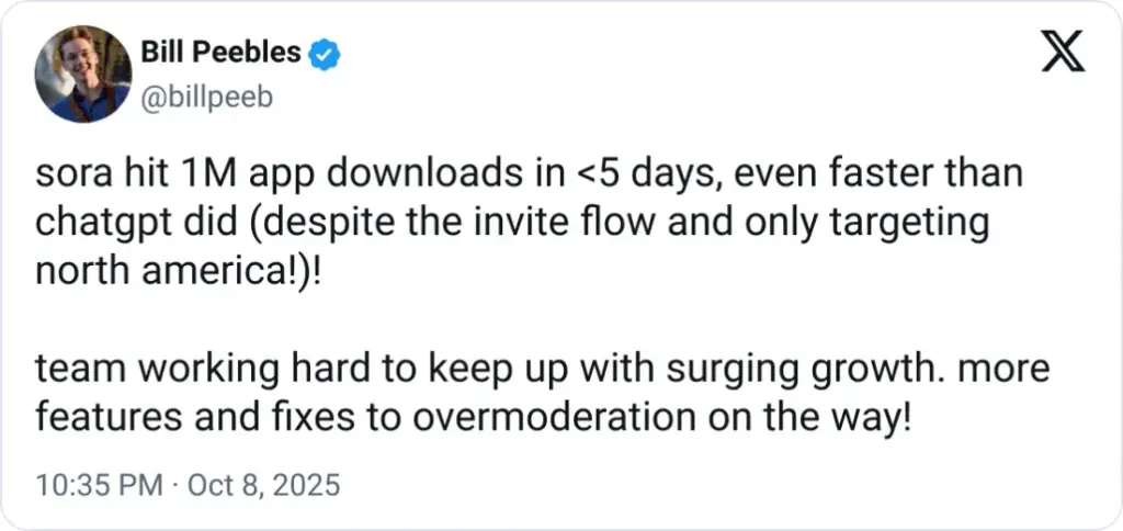 Bill Peebles Tweet Sora Bill Peebles Tweet Sora - Sora