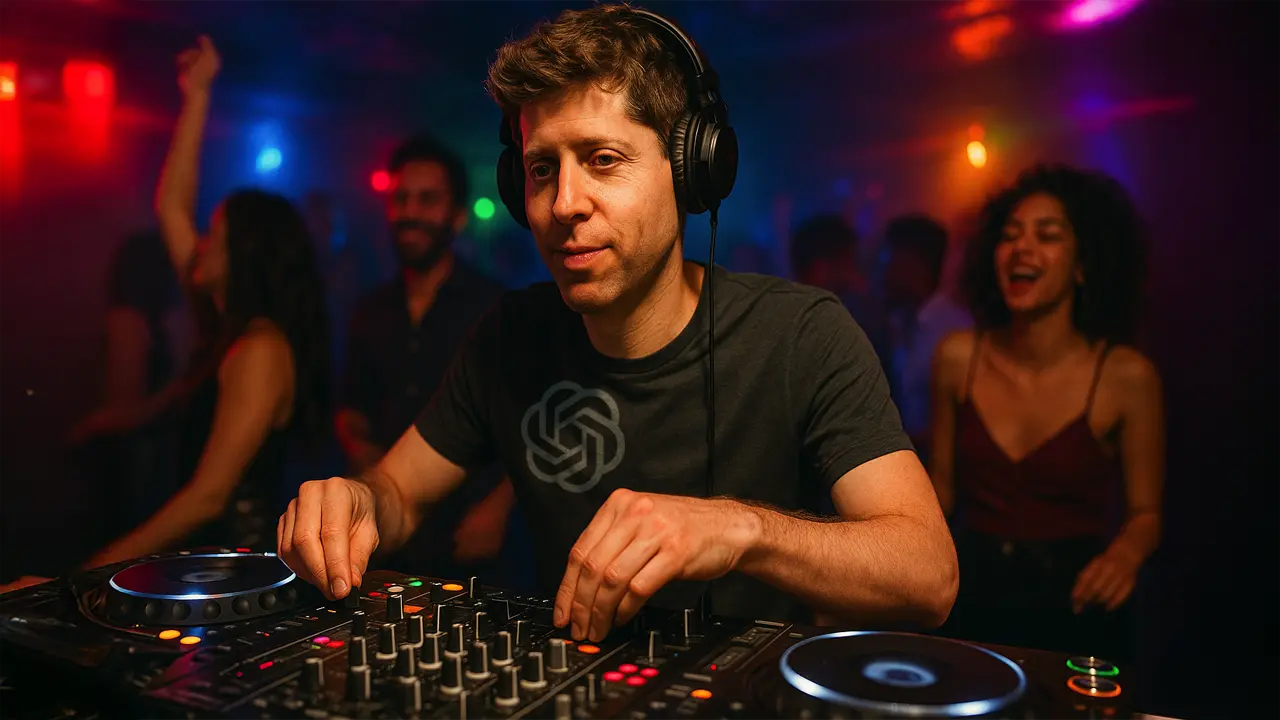Sam Altman Openai Dj Musica - OpenAI
