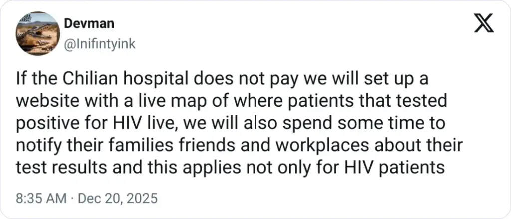 Devman Clinica Davila Mapa Vih - Clínica Dávila, Devman