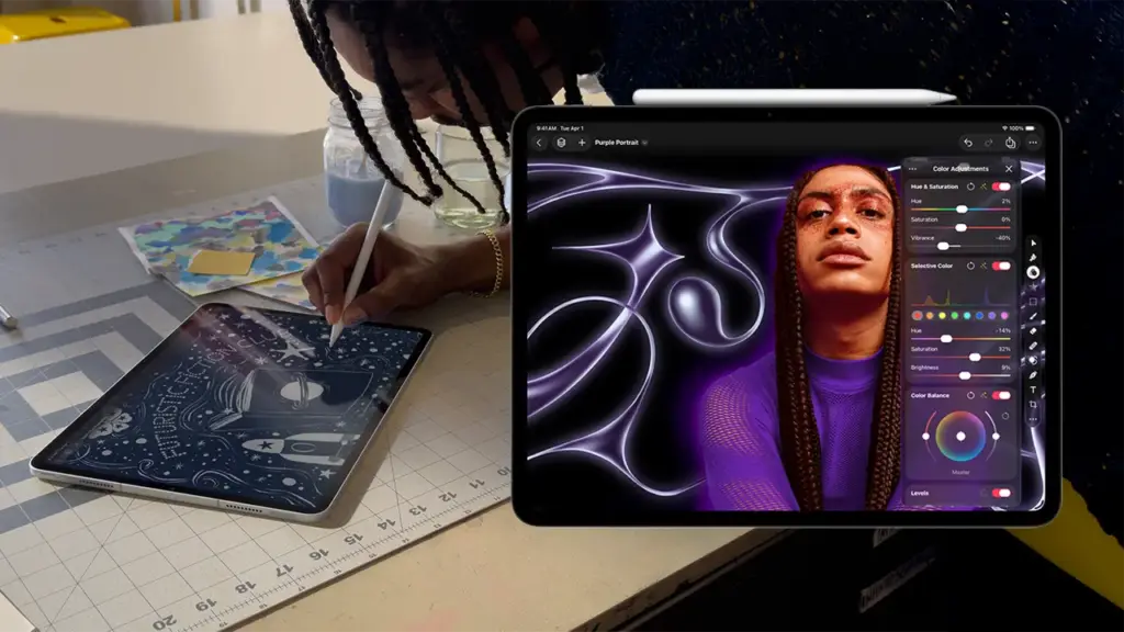 Apple Creator Studio Pixelmator Pro iPad