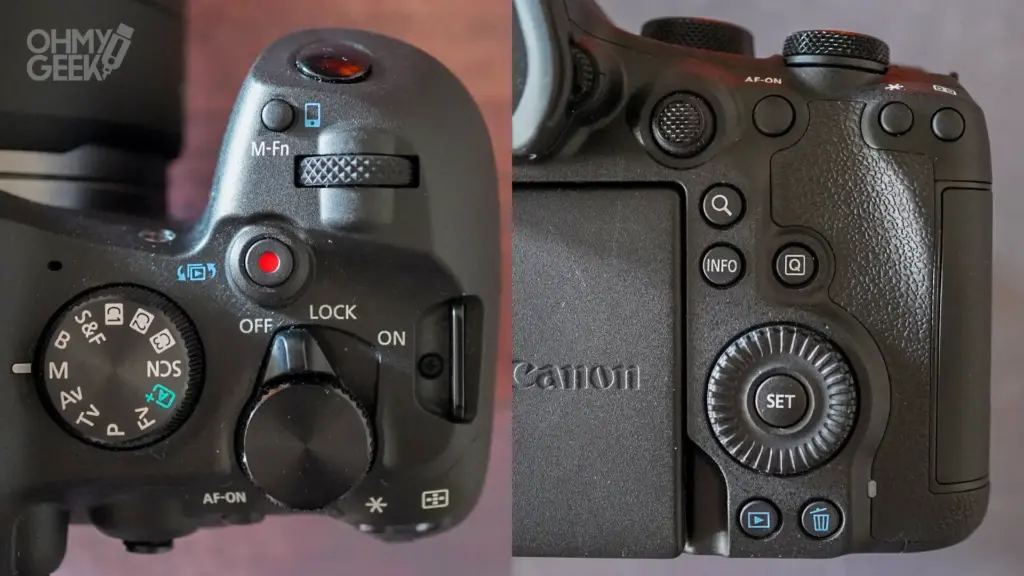 Canon R6 Mark III Mandos y Botones 01