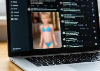 Grok X fotos de menores de edad