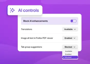 Controles de IA en Firefox