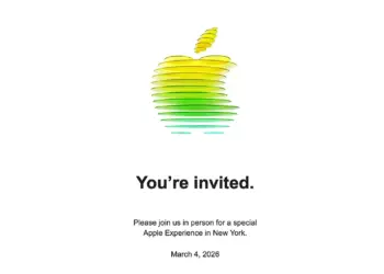 Evento Apple 4 de marzo 2026