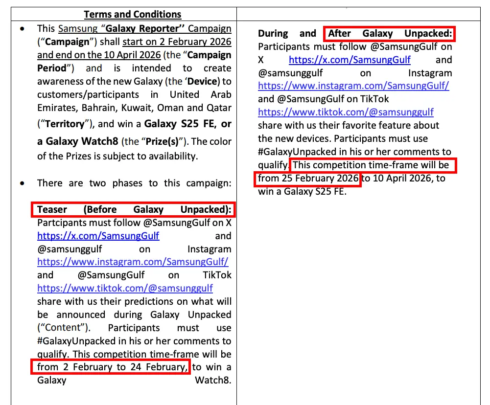 Galaxy S26 Unpacked Fecha oficial