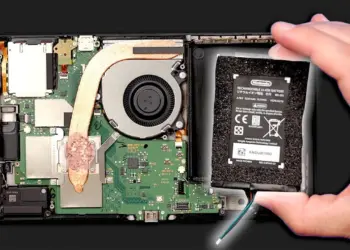 Cambiando Bateria Switch 2