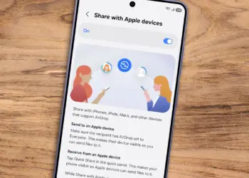 Galaxy S26 Quick Share AirDrop