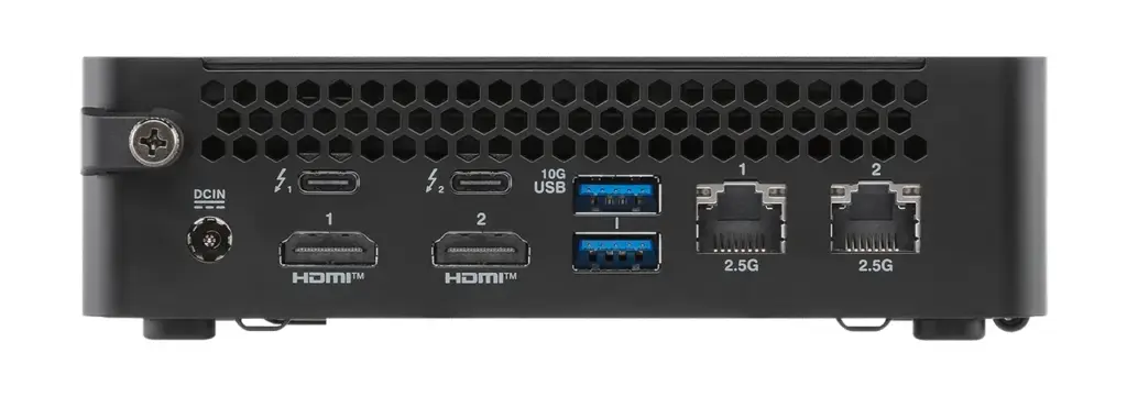 NUC 16 PRO por atras