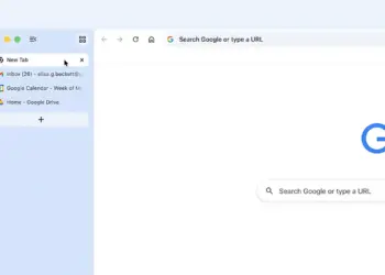 Pestañas verticales en Chrome