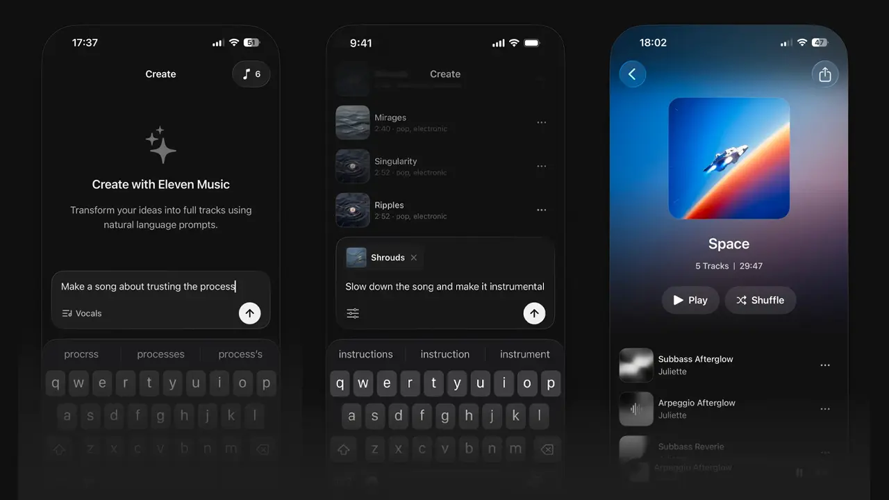 ElevenMusic ElevenLabs App