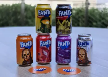 Latas Fanta Xbox Halo Call of Duty Diablo