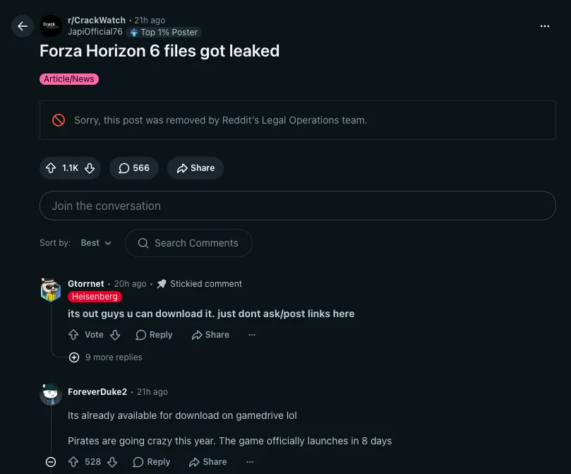 Forza Horizon 6 Reddit Filtracion