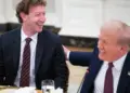 Donald Trump Mark Zuckerberg 2025