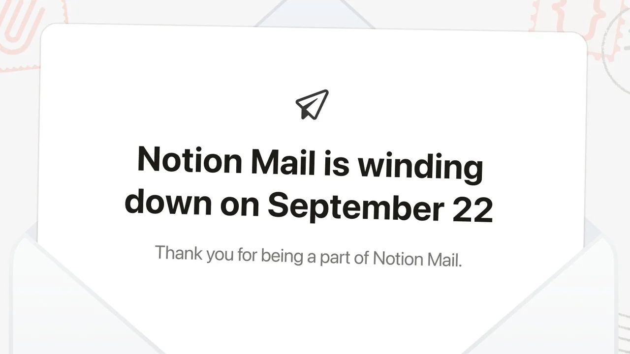 Notion Mail Cierra