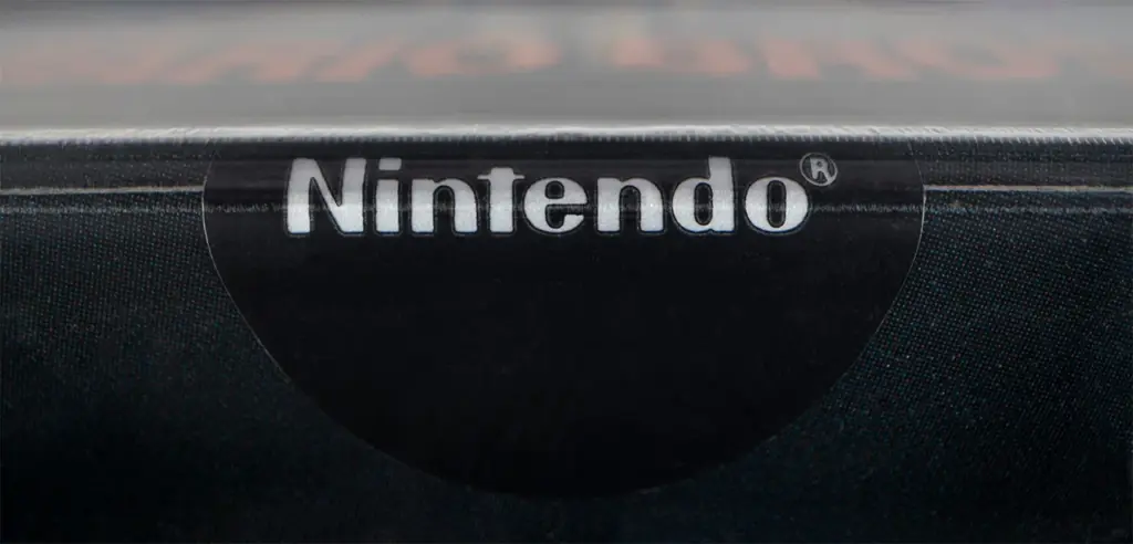 Super Mario Bros. etiqueta brillo