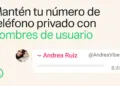 nombre de usuario whatsapp
