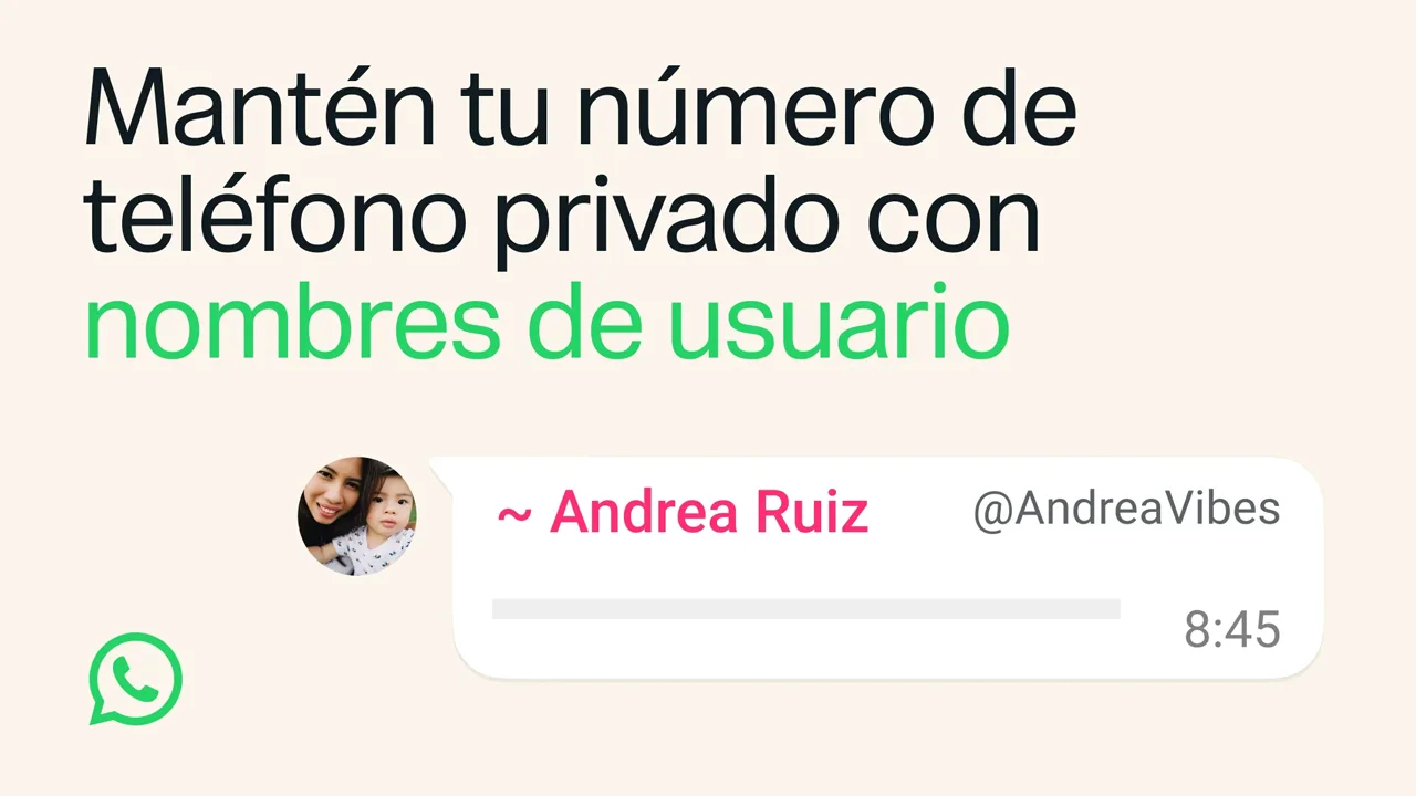 nombre de usuario whatsapp