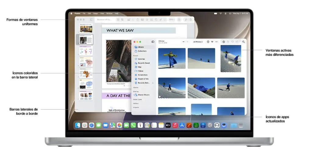MacOS 27 Golden Gate Cambios Diseño