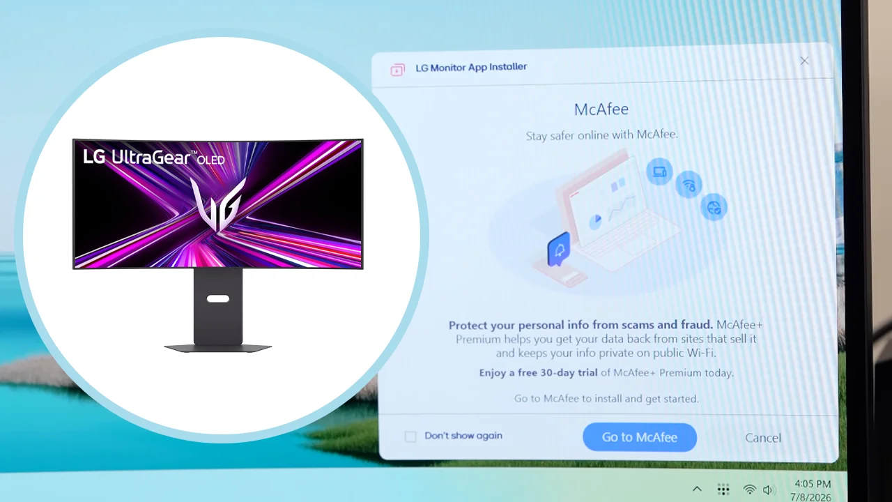 Monitores LG App Adware Publicidad