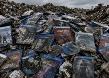 Discos fisicos Videojuegos PS4 PS5 Basurero