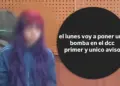 Estudiante Bomba Instagram U de Chile