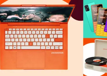Packard Bell Celular Laptop Tocadiscos