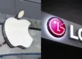 Apple y LG