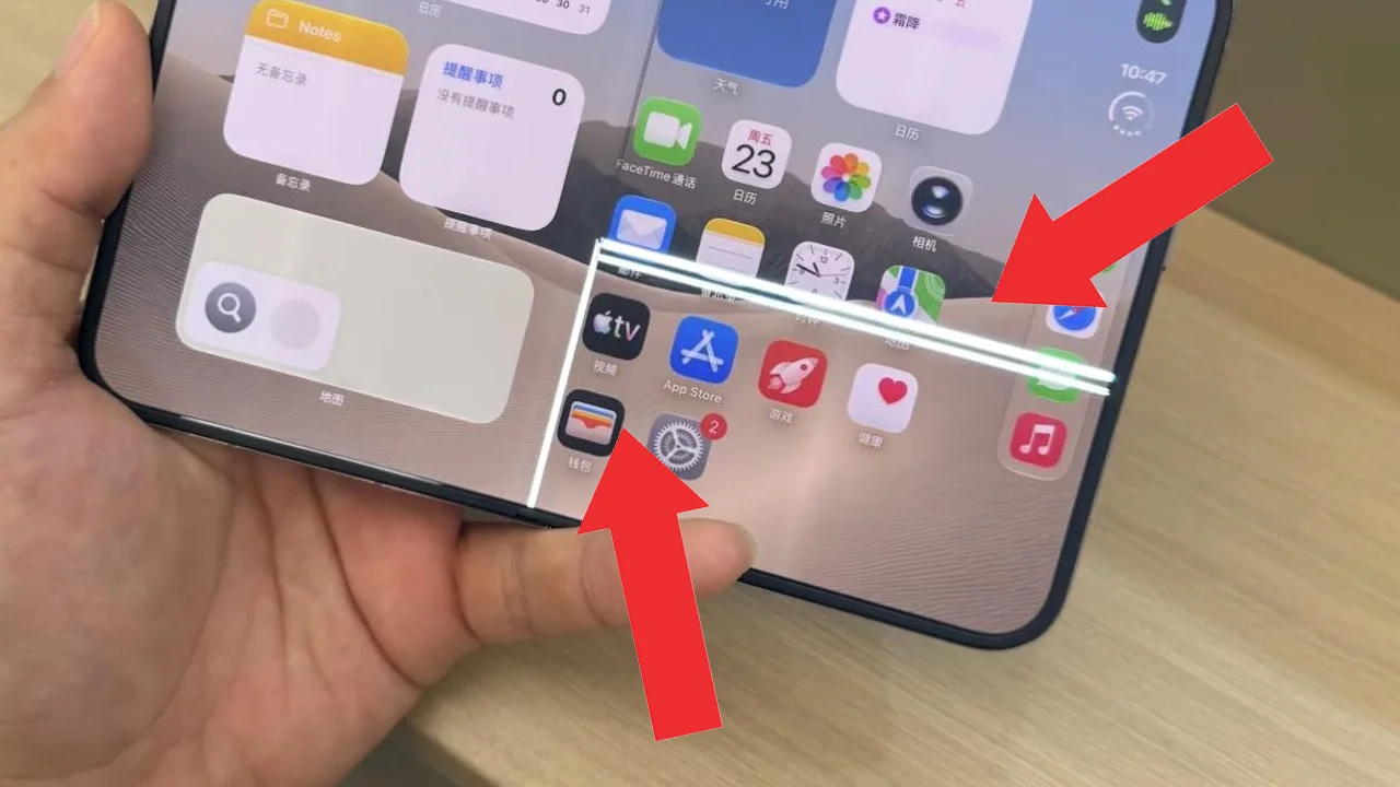 iPhone Duo Pantalla Fallas